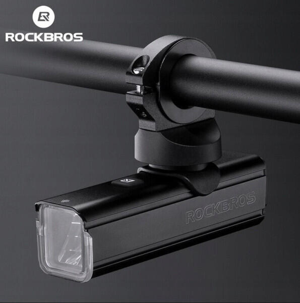Lampka rowerowa przednia Rockbros RHL1000 LED USB 1000LM IPX6 5/7