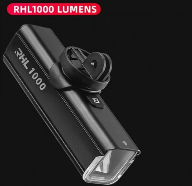 Lampka rowerowa przednia Rockbros RHL1000 LED USB 1000LM IPX6 7/7