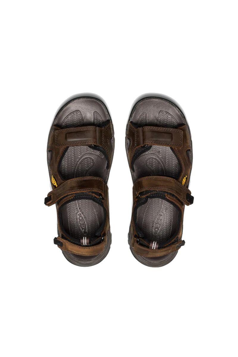 Sandalo Uomo Targhee III Open Toe Sandal M-Bison/Mulch Marrone 3/5