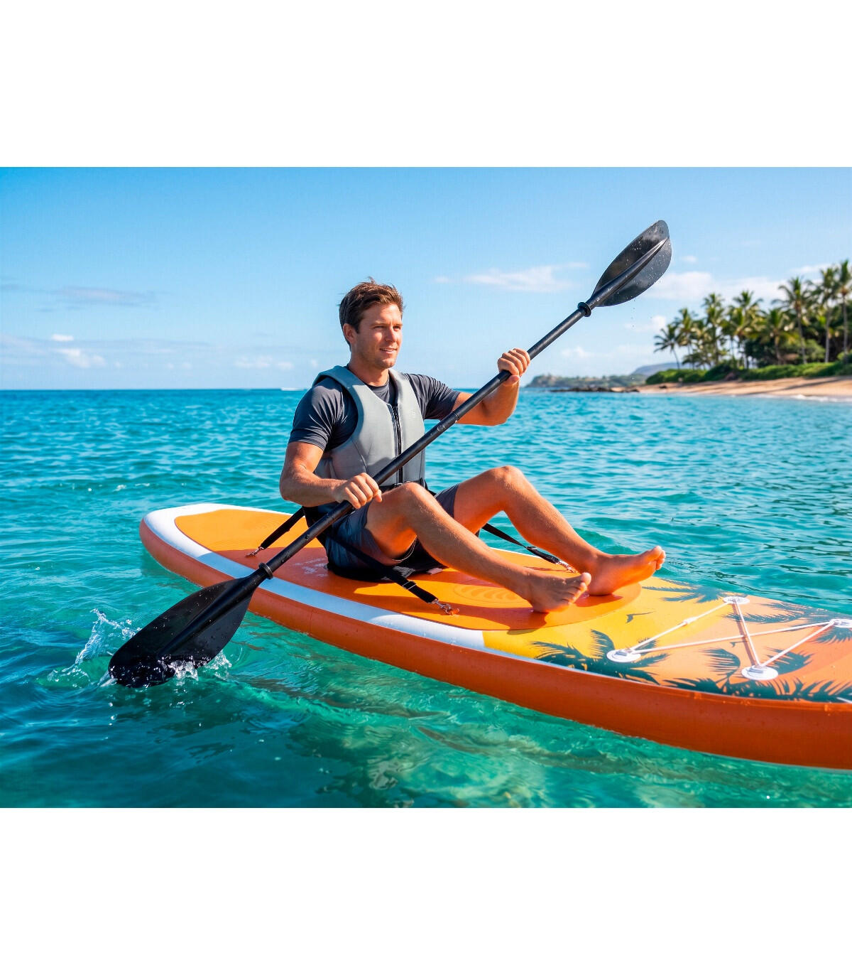 Opblaasbaar SUP board SUNSET 11' complete set – paddle board