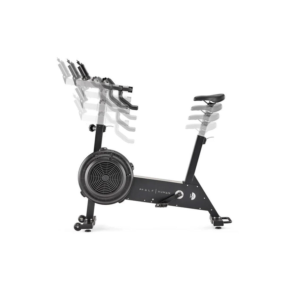HIIT Bike Ergometer – Luftwiderstand & App-Konnektivität/ Fitnessstudio-Qualität 5/7