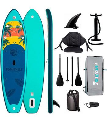 Opblaasbaar sup board oasis 11' complete set – paddle board 335x82x15 cm