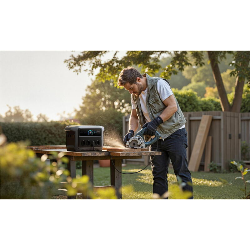 Kit stație de alimentare Anker SOLIX C2000 Gen 2 cu panou solar bifacial 200 W