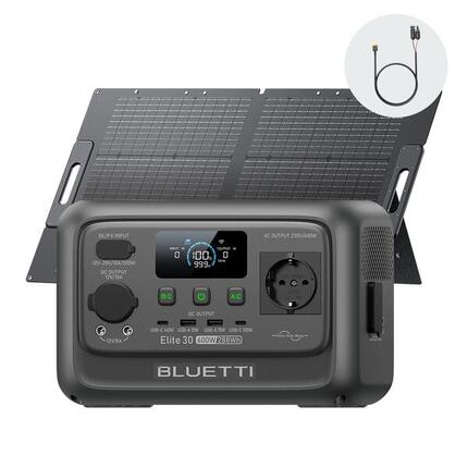 Station d’énergie portable Elite 30 V2+100W,288Wh générateur pour camping,voyage