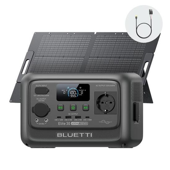 Generatore portatile Elite 30 V2 + 100W 288Wh energia portatile per camping