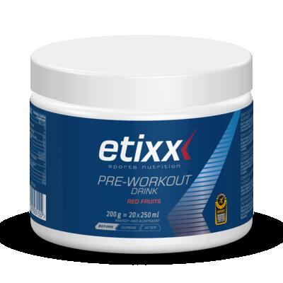 Etixx pre-workout rode vruchten 200g