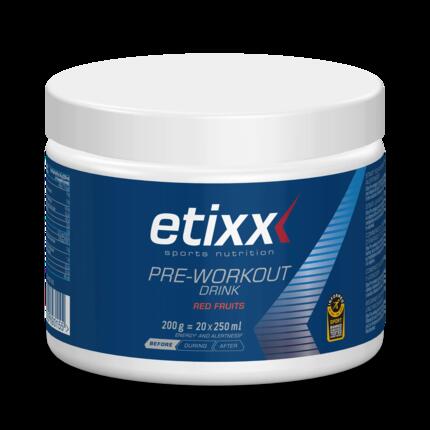 Etixx Pre-Workout Rode Vruchten 200g