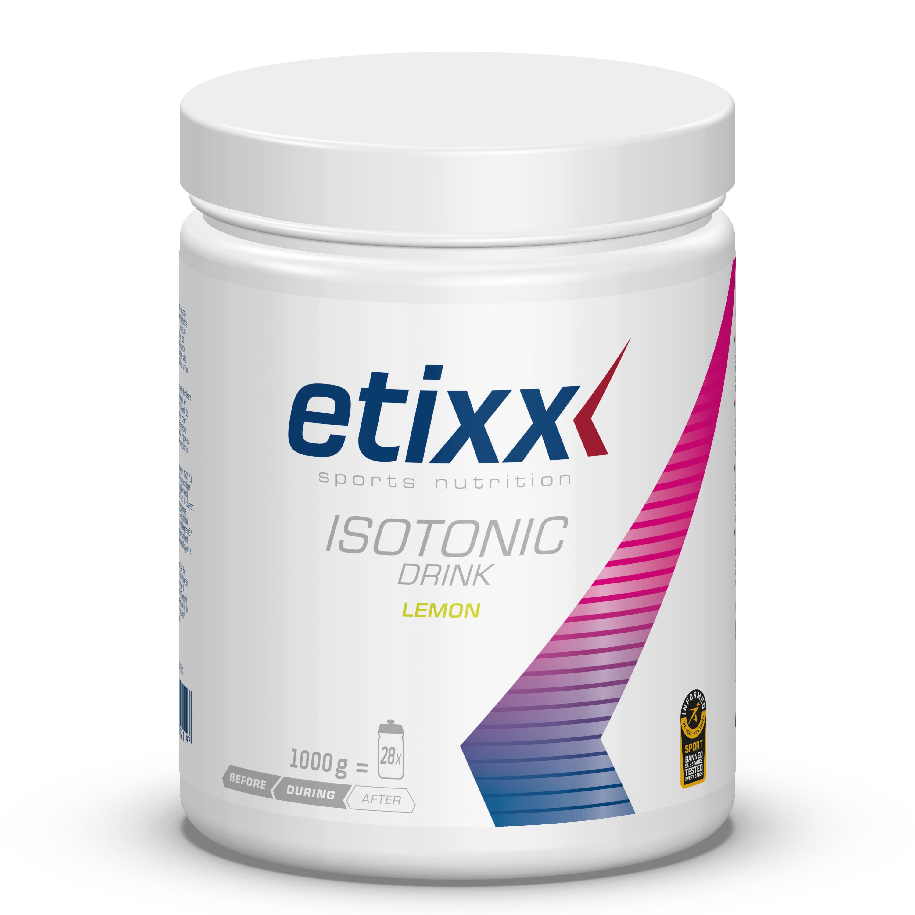 Etixx Isotonic Drink Citron 1000g 1/3