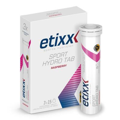 Etixx sport hydro tabs framboos 3x15 bruistabletten