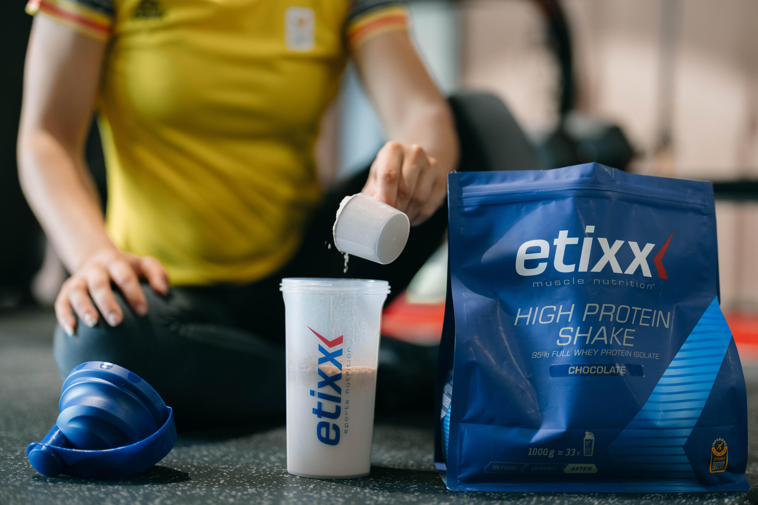 Etixx High Protein Shake Vanille 1000g 2/6