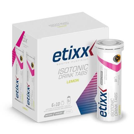 Etixx Isotonic Drink Tabs Citron 6x10 Comprimés Effervescents