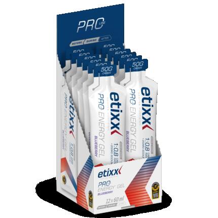 Etixx PRO LINE Energy Gel Myrtille 12x60ml