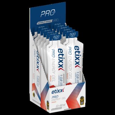 Etixx pro line energy gel perzik 12x60ml