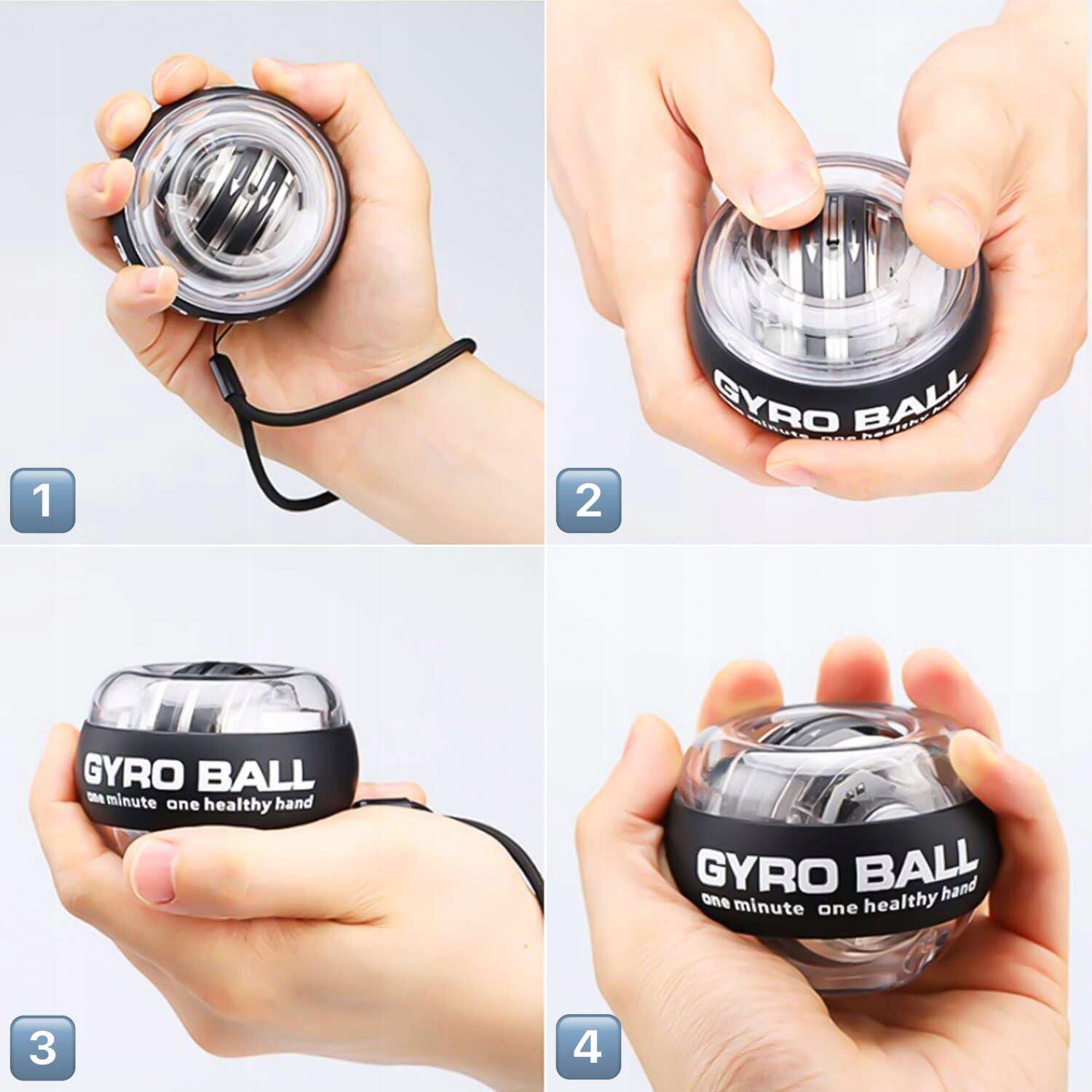 Posilovač zápěstí a předloktí POWERBALL/GYROBALL HD3017 3/5