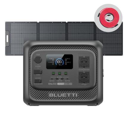Elite 300 +200W Tragbare Powerstation 3014Wh für Wohnmobilreisen & Notstrom