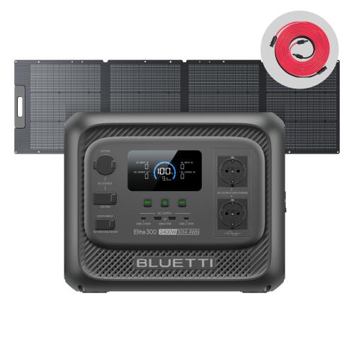 Elite 300 +200W Tragbare Powerstation 3014Wh für Wohnmobilreisen & Notstrom