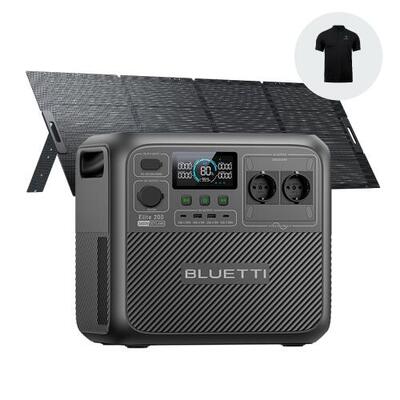 Elite 200 v2 zonne-generator met 350w paneel, 2073.6 wh voor camping noodstroom