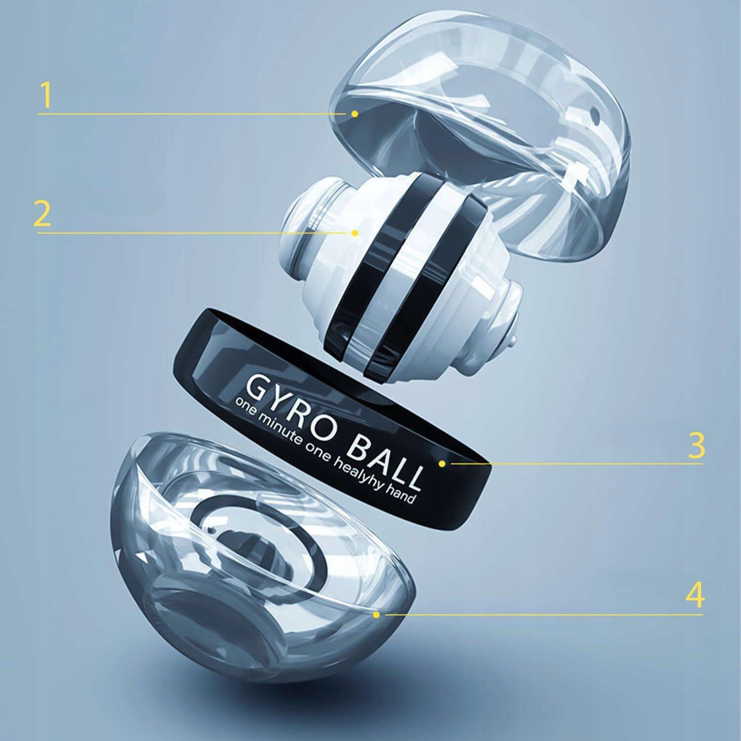 Posilovač zápěstí a předloktí POWERBALL/GYROBALL HD3017 2/5