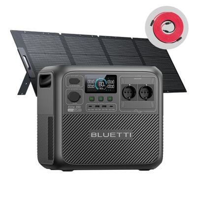 Elite 200 v2 zonne-generator 2073wh met 200w paneel voor camping en noodstroom