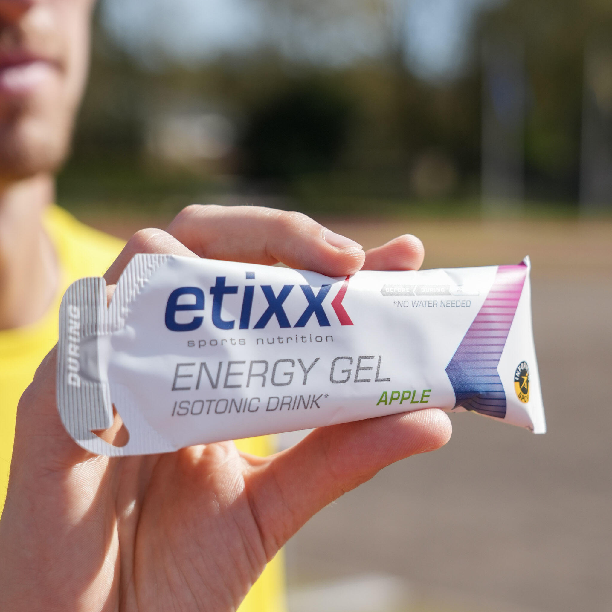 Etixx Isotonic Drink Energy Gel Appel 12x60ml 2/2