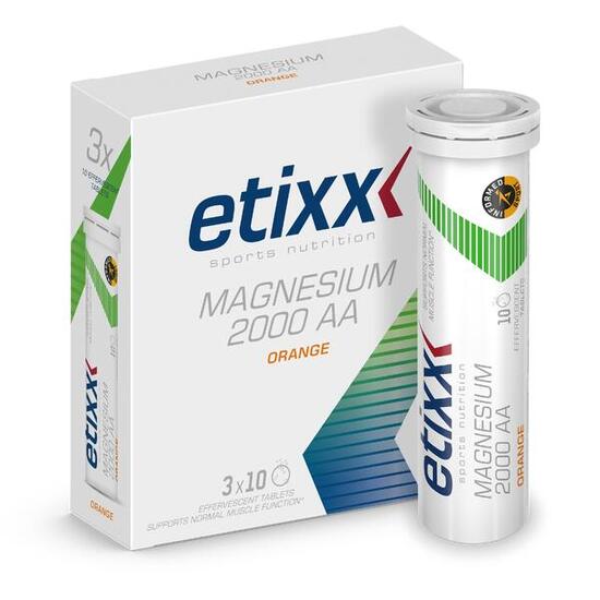 Etixx Magnesium 2000 AA Orange 3x10 Comprimés Effervescents