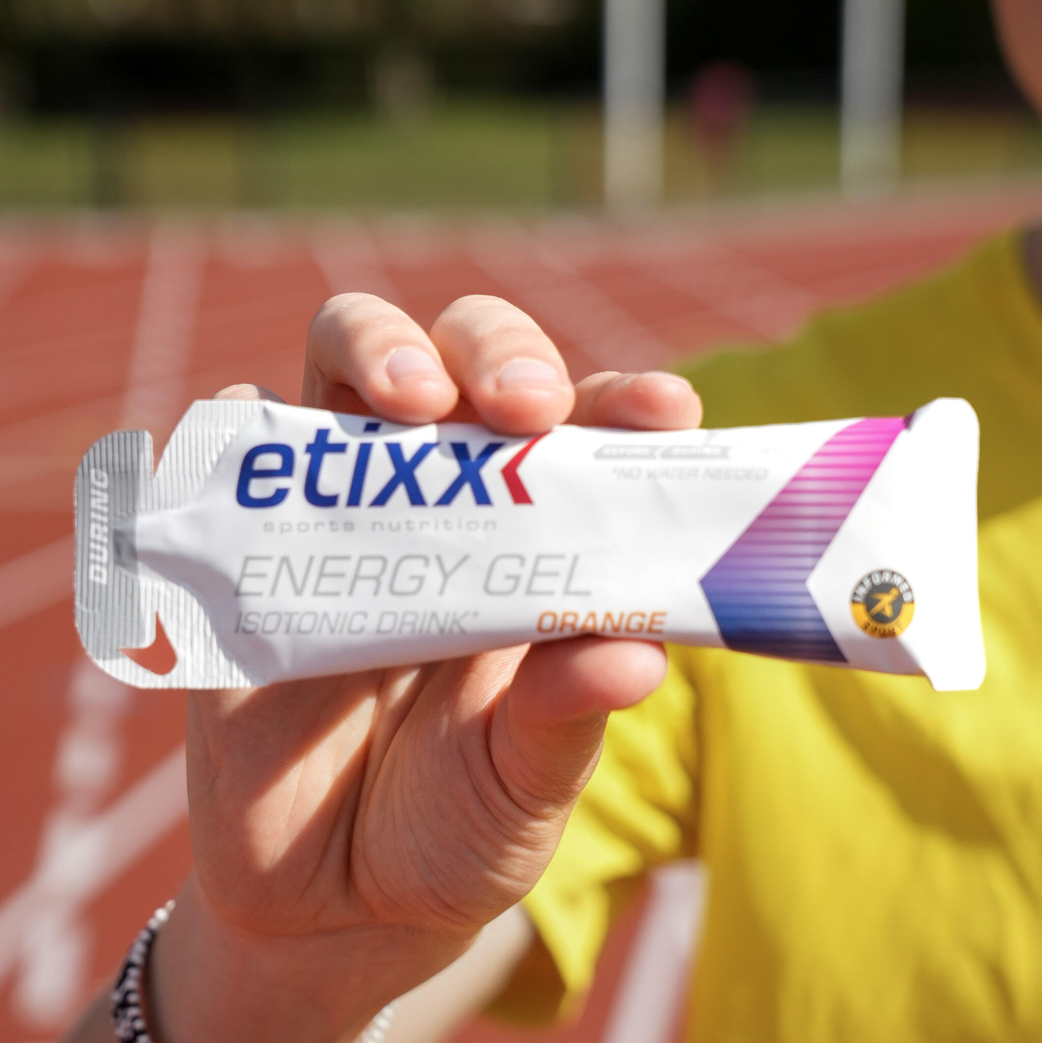 Etixx Isotonic Drink Energy Gel Sinaasappel 12x60ml 2/2