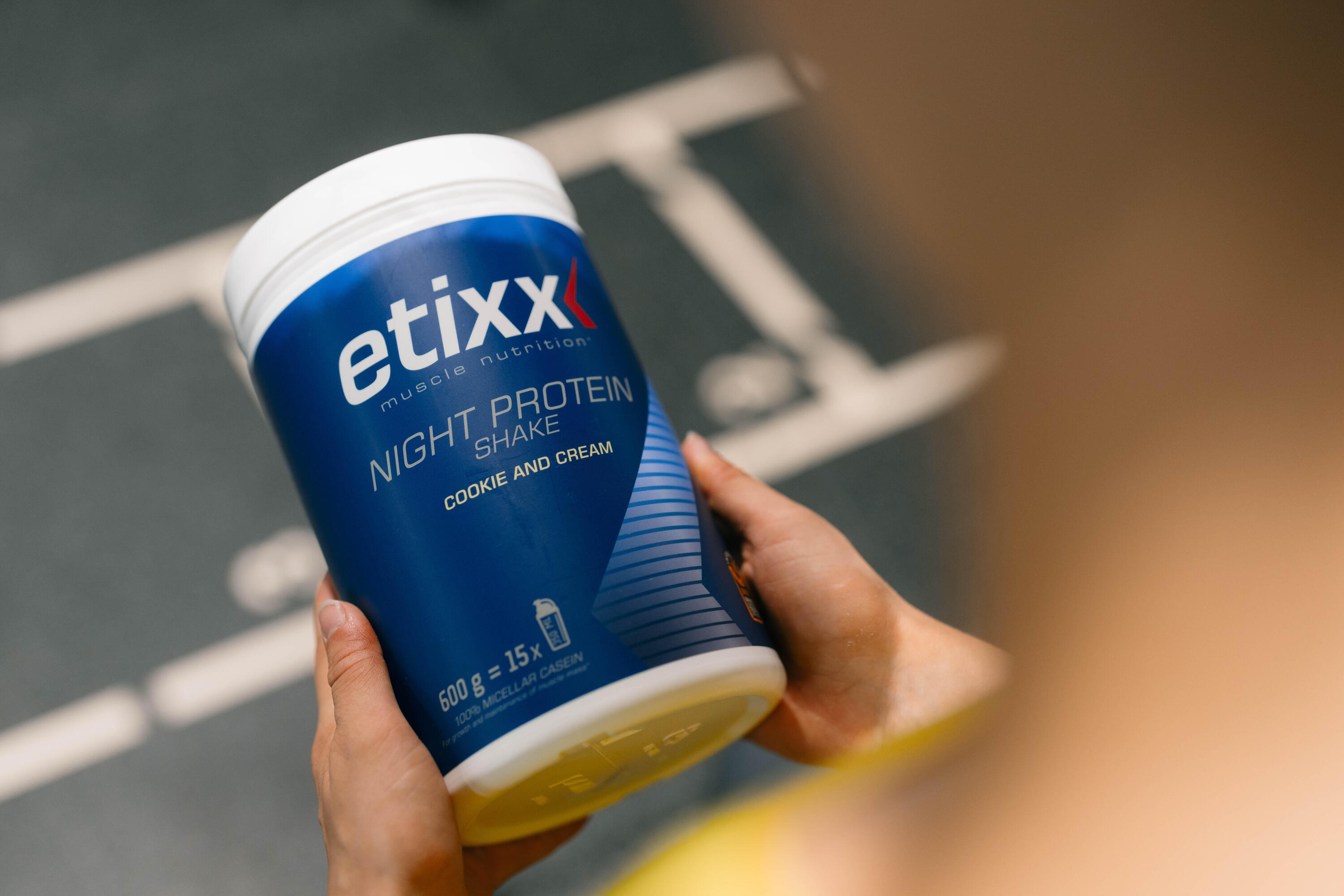 Etixx Night Protein Shake Cookie & Cream 600g 2/2