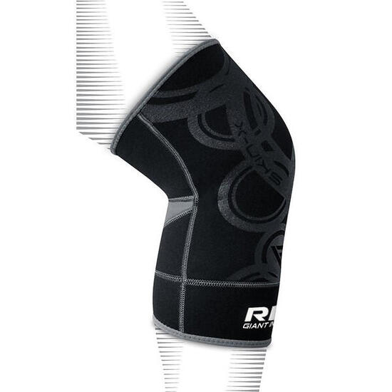 NEO PRENE KNIEBANDAGE GRAU/SCHWARZ NEU – S/M