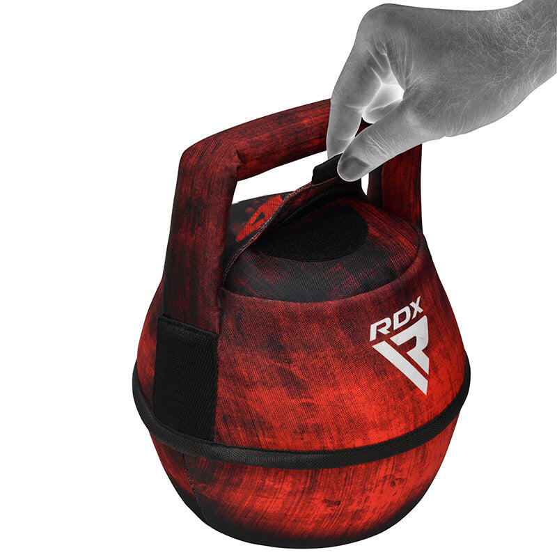 Kettlebell neumplut RDX, 10 kg, Rosu 2/5