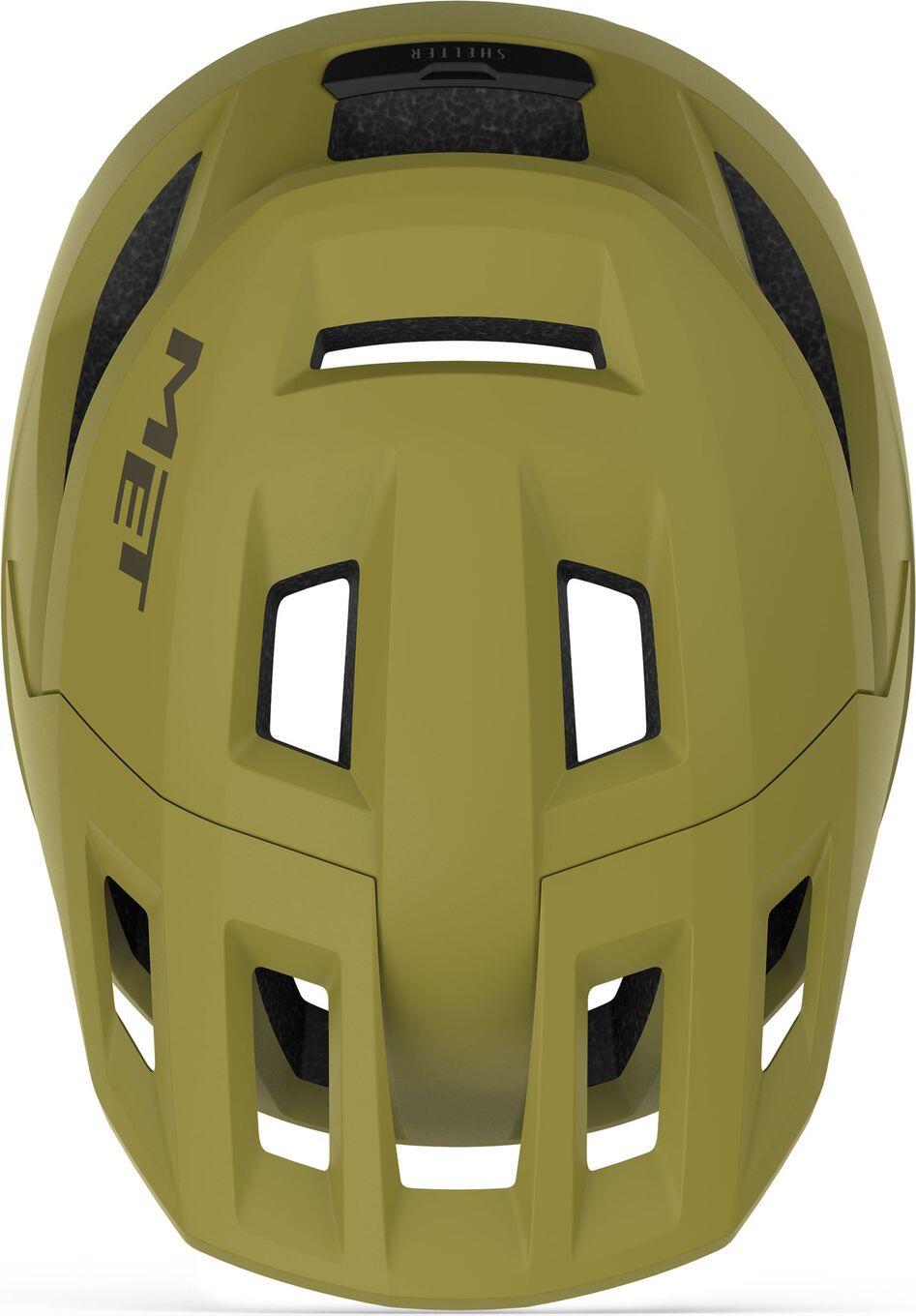 Casque VTT Met Shelter Khaki 4/4