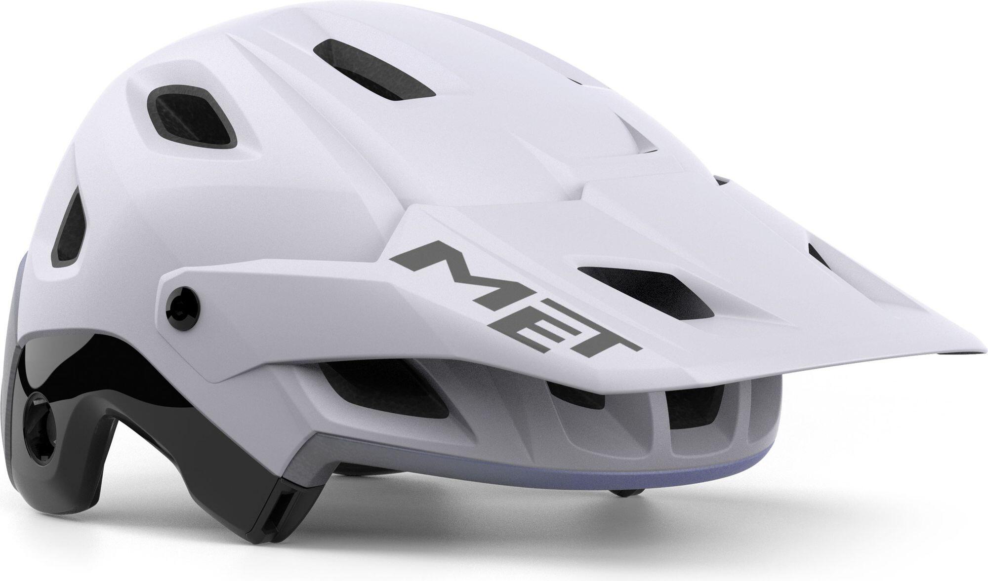 Casque avec Mentonnière Amovible Met Parachute MCR Mips Lila Mat 5/5