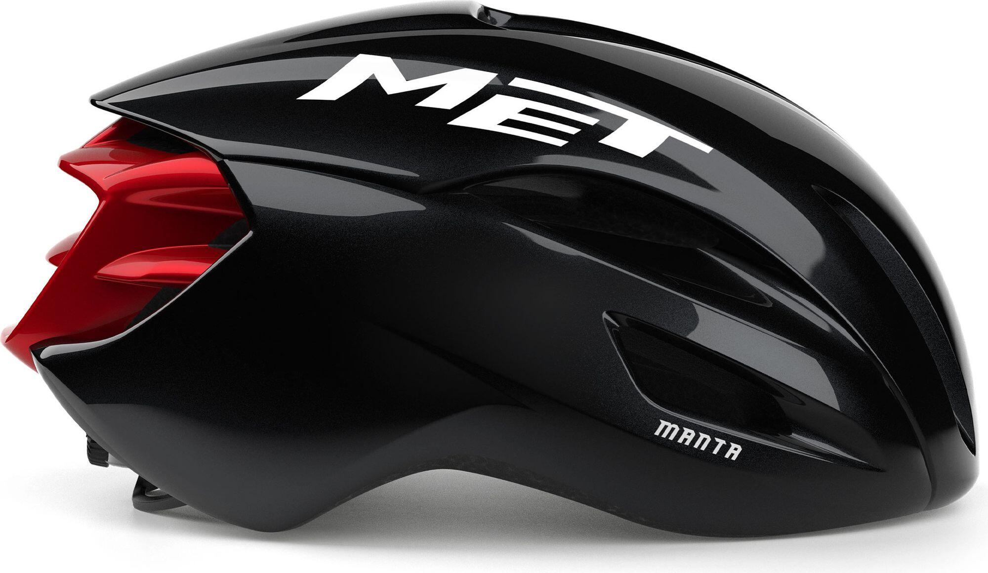 MET Manta Mips Road Helm Rood/Zwart 4/5