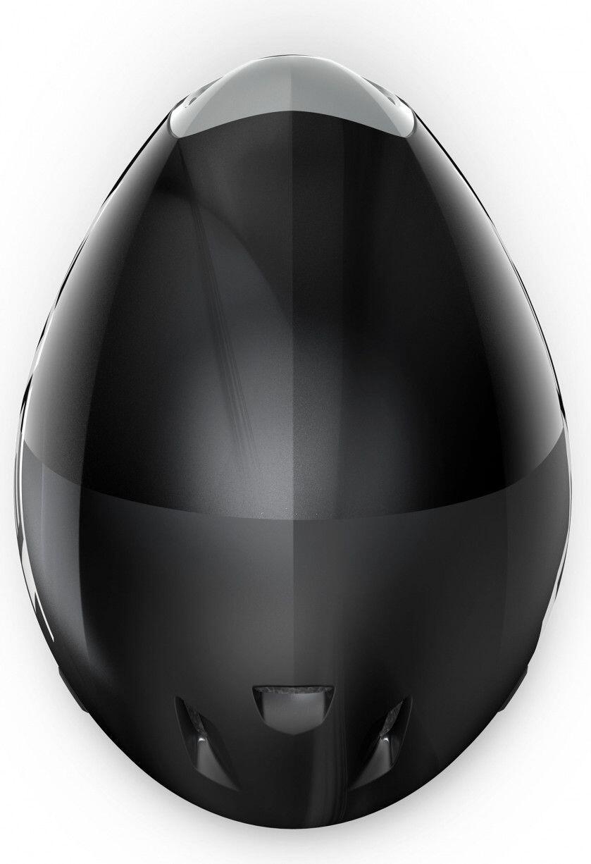 MET Codatronca Helmet Black Silver Matt Glossy 4/4