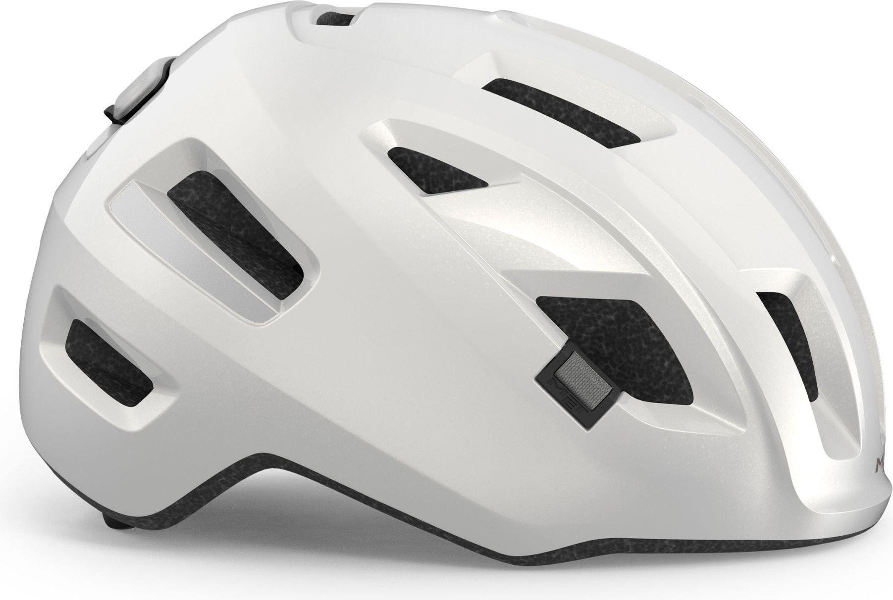 Met E-Mob Casco urbano bianco 3/6