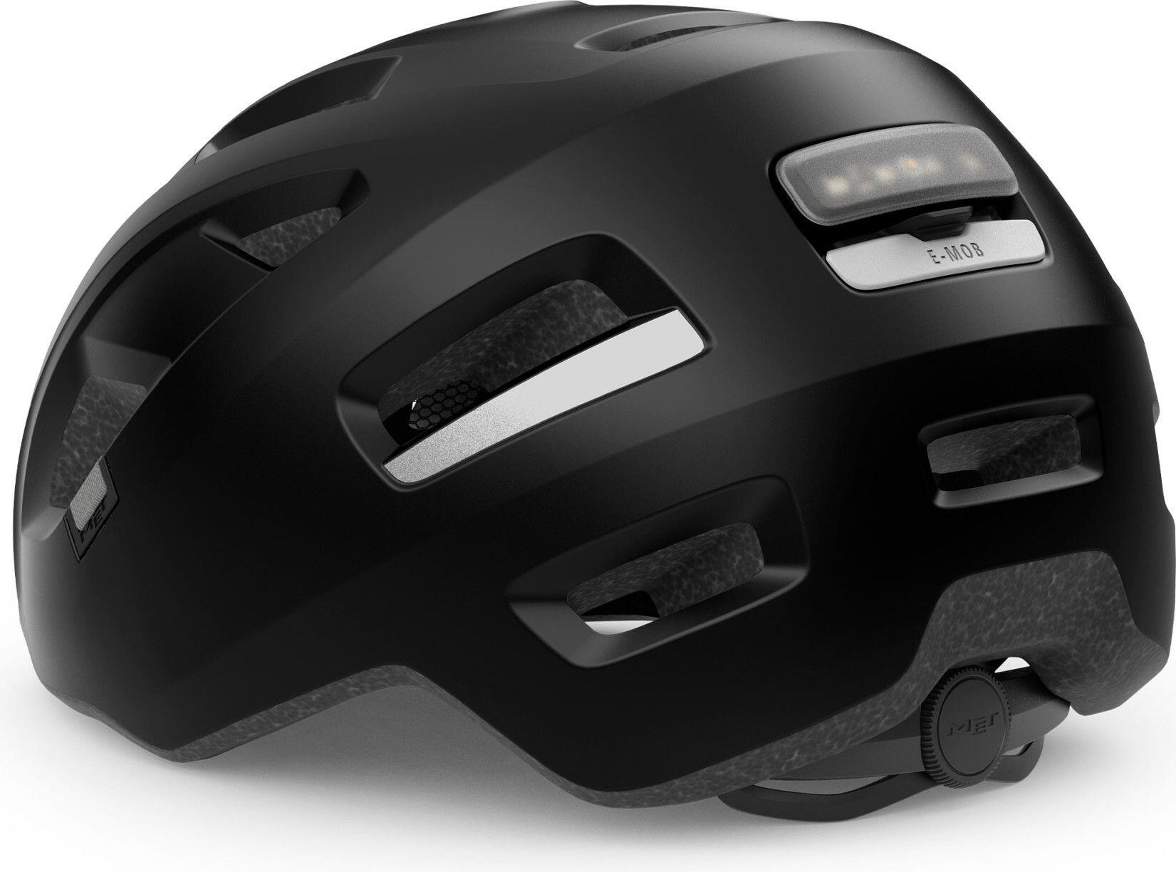 Met E-Mob Casco urbano nero 4/6