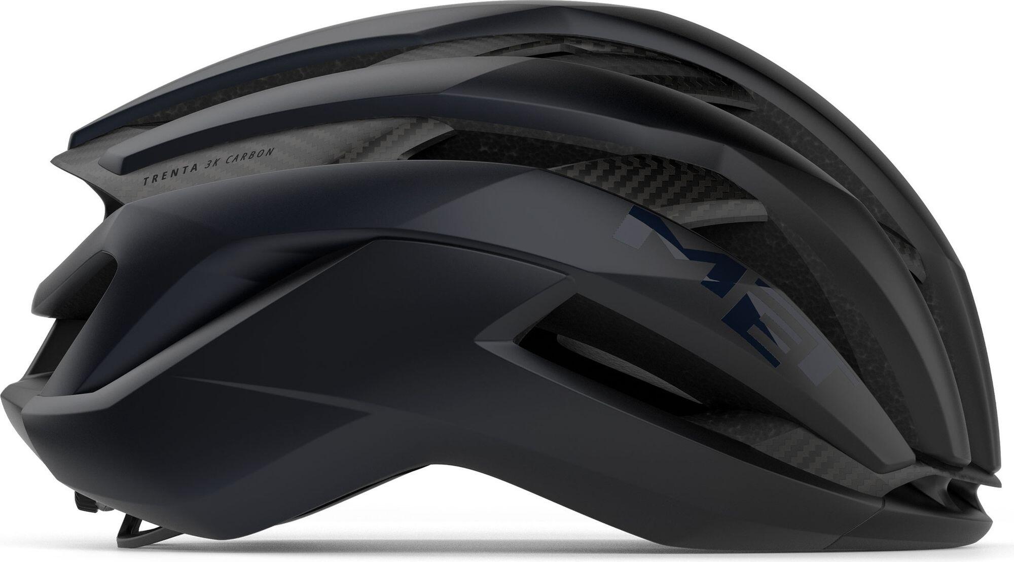 MET Trenta 3K Casco da strada in carbonio nero 4/5