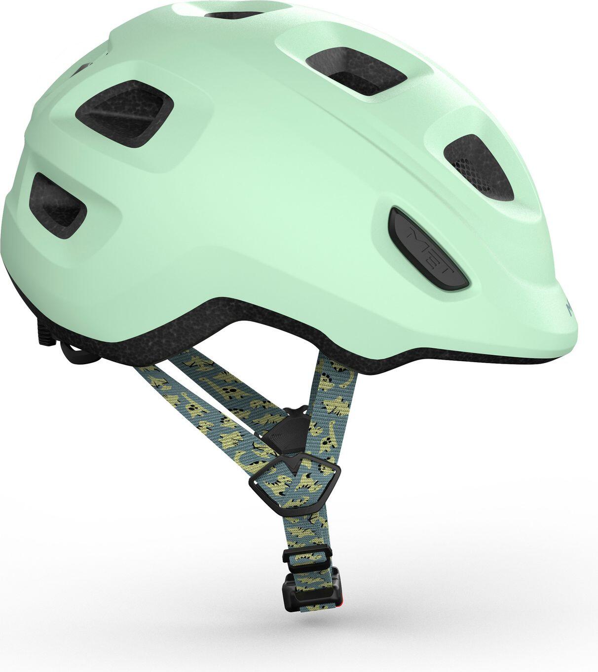 Casco per bambini MET Hooray Verde Ghiaccio 52-55cm (Piccolo) 5/7