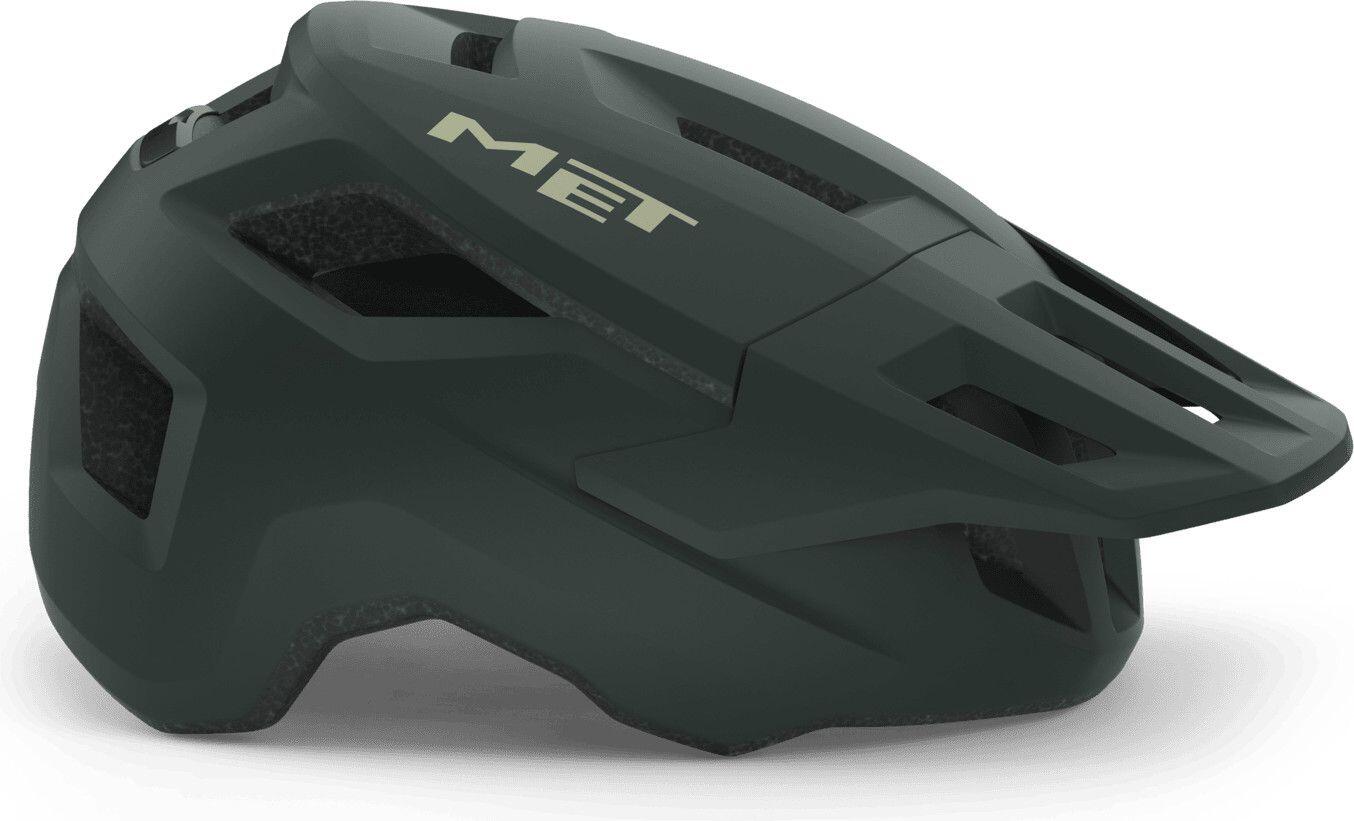 Met Shelter Mips Casco da MTB Grigio Scuro 3/4