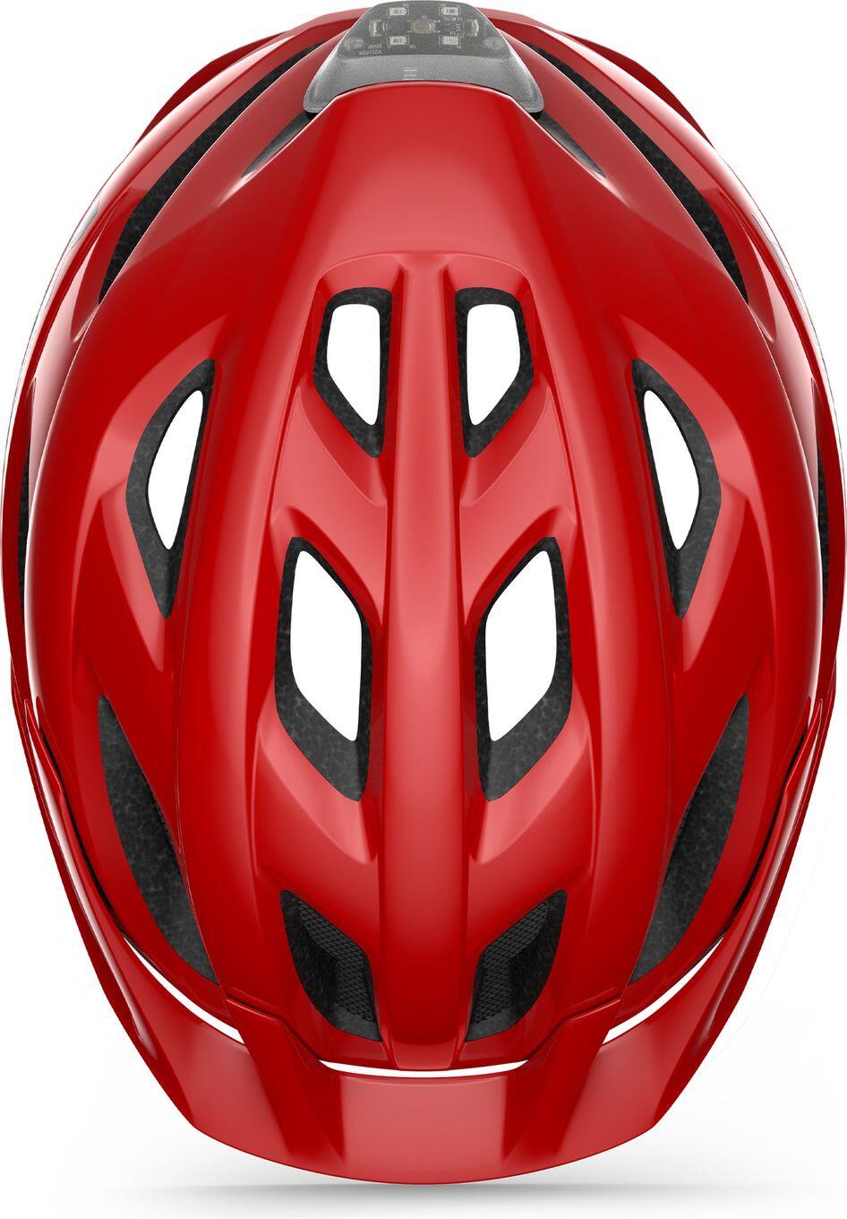 MET Crossover Casco Red 3/4