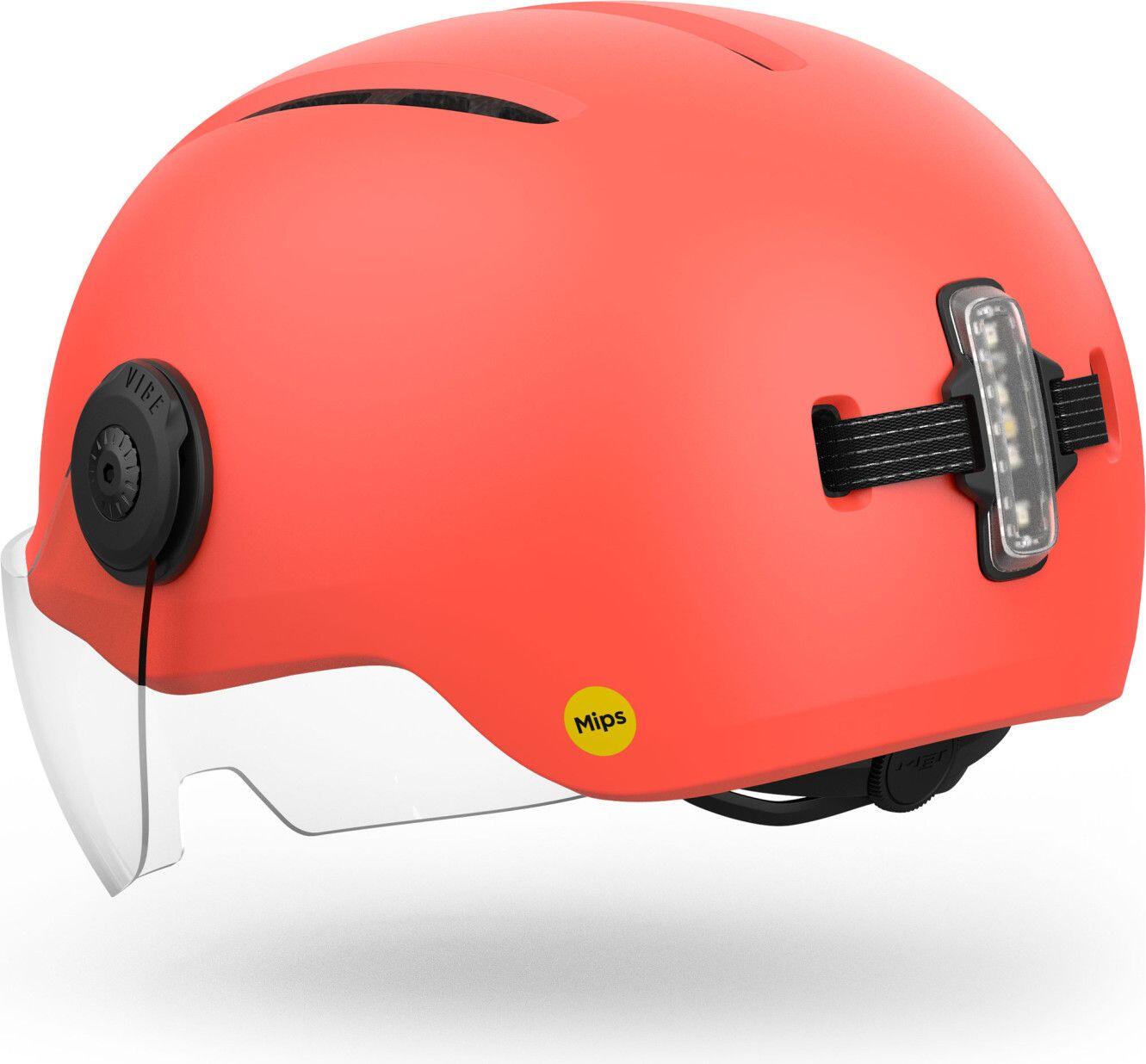 MET Vibe On Mips Casco unisex Arancione 3/4