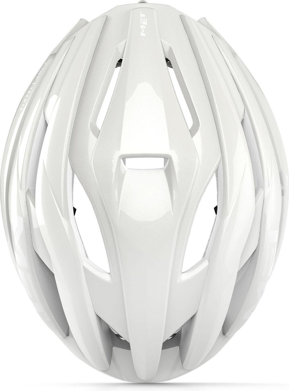 MET Trenta Mips Casco da strada Bianco 5/5