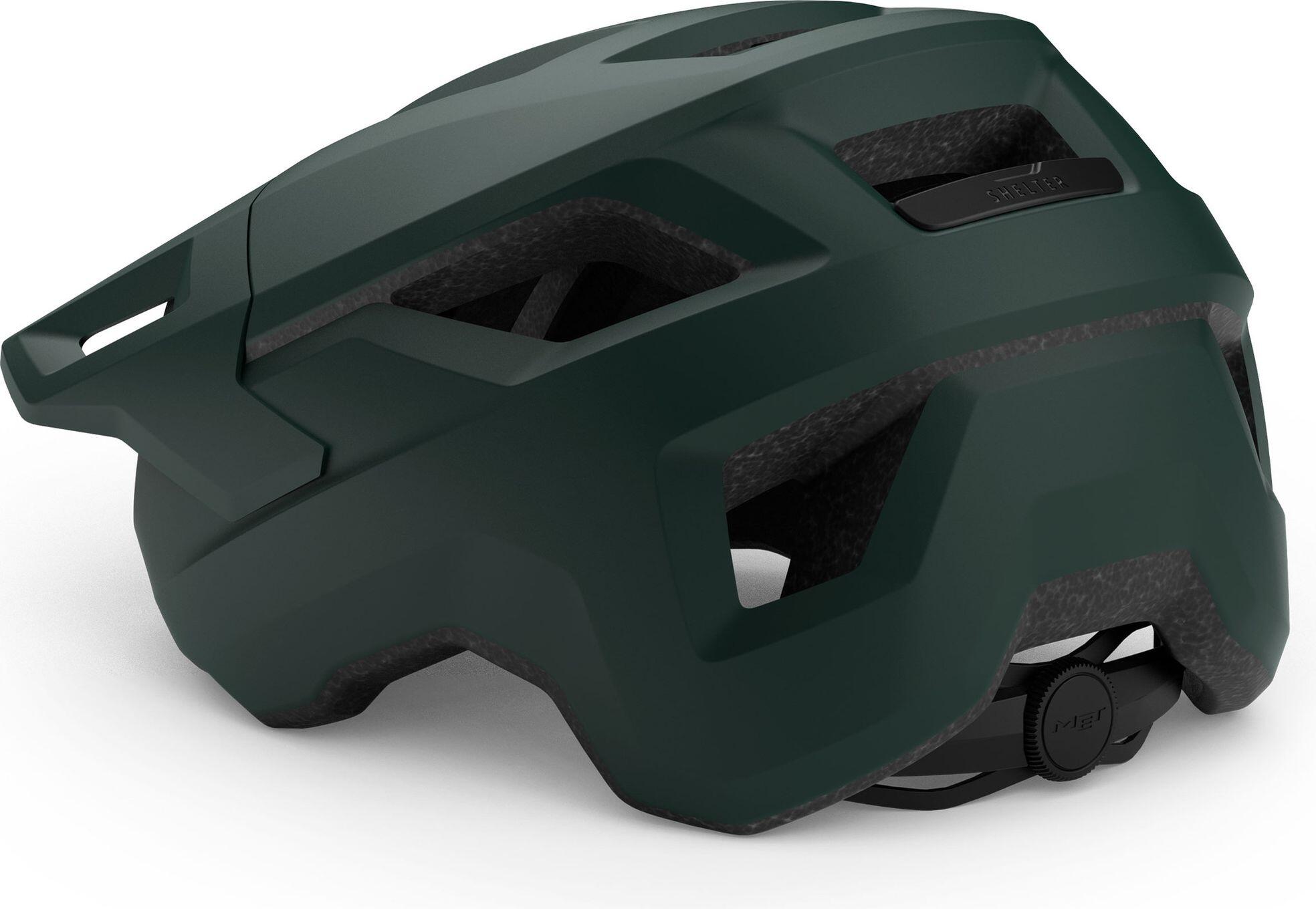 Met Shelter MTB Casco Grigio Scuro 2/4
