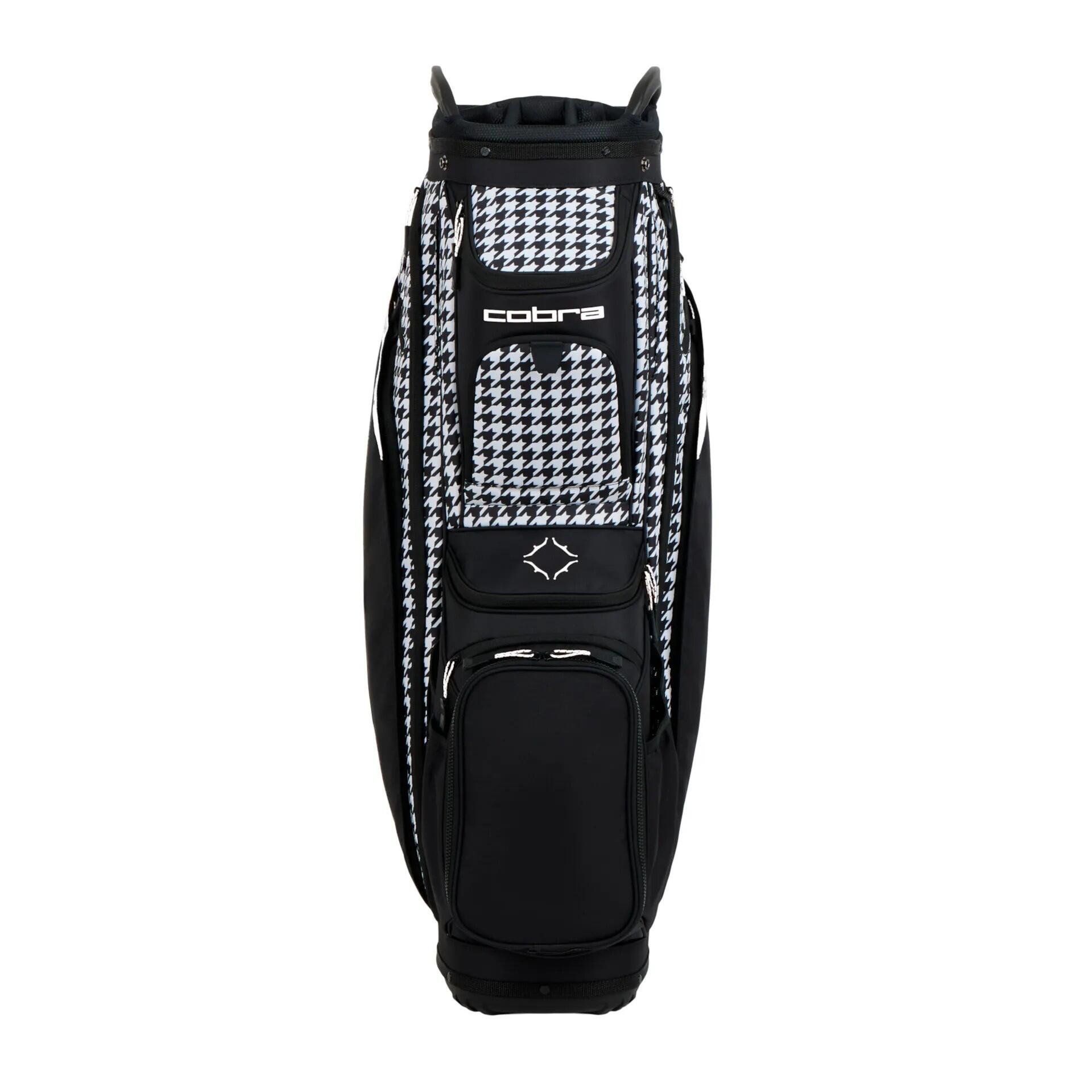 Bolsa Golf Cobra Ultralight 2 Cart Bag Blanco y Negro 3/4