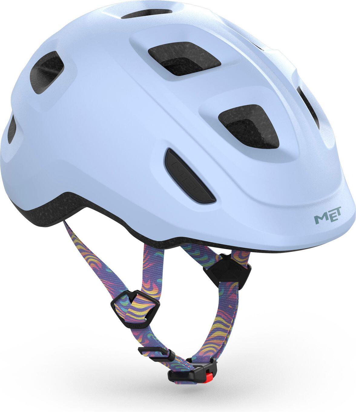 MET Hooray Casco per Bambini Lavanda 52-55cm (Piccolo) 6/7