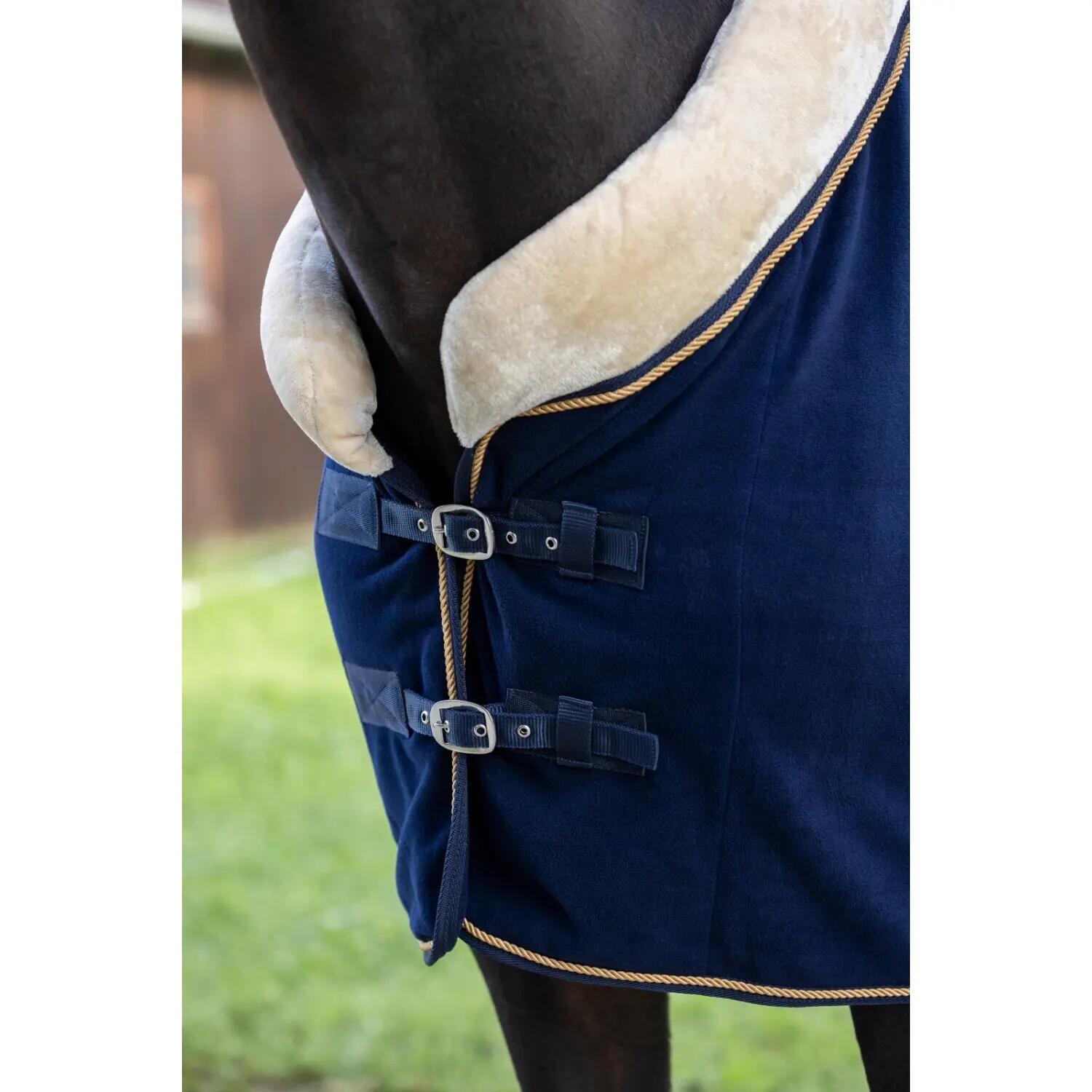 Manta de lã para cavalos Covalliero RugBe Royal 5/5