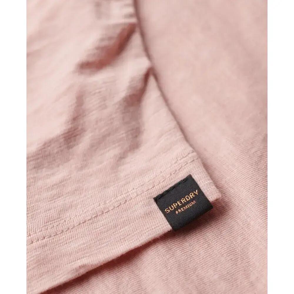 Top de Tirantes Fruncido Rosa para Mujer Superdry 6/6