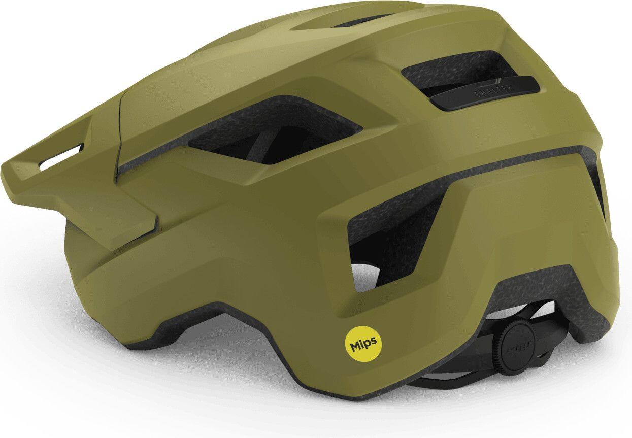 Met Shelter Mips Khaki MTB Casco 2/4