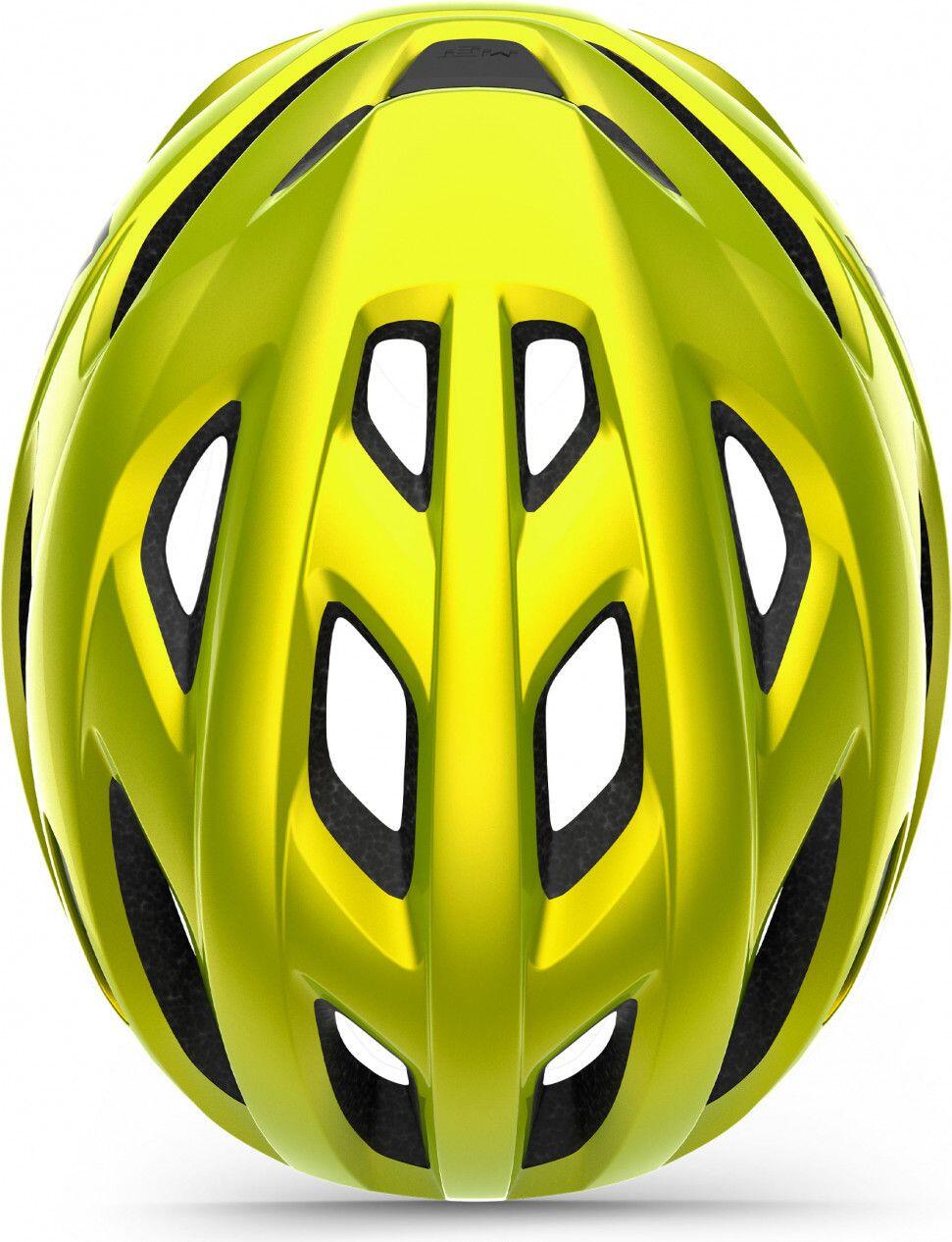 MET Idolo Mips Lime Yellow Metallic Glossy Helmet 4/7