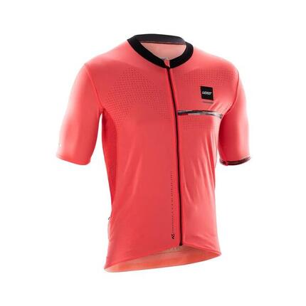 Maillot Manches Courtes Leatt Endurance 5.0 Cargo Marron Homme
