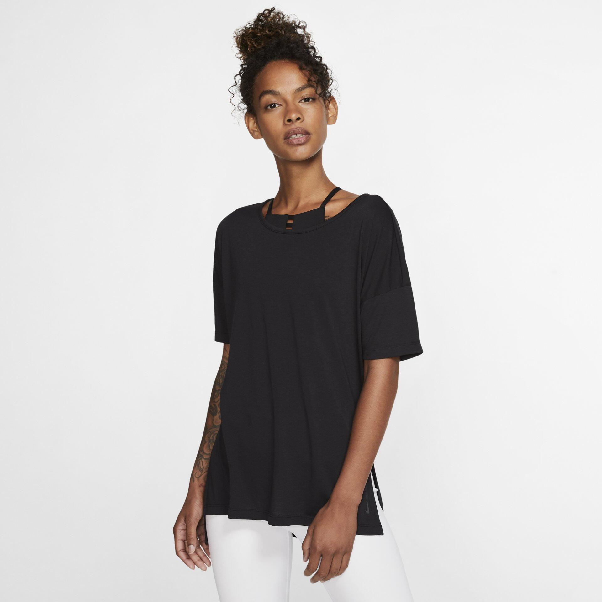 NIKE Nike NY Dri-Fit Layer Top dames-T-shirt